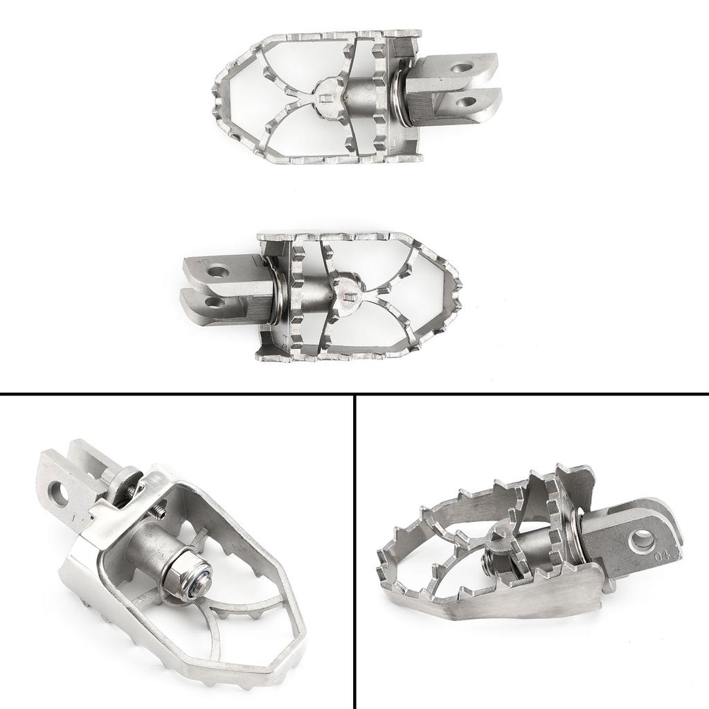 Front Foot Pegs Pedal Pad Footpegs for SUZUKI GW250 INAZUMA 2011-2021