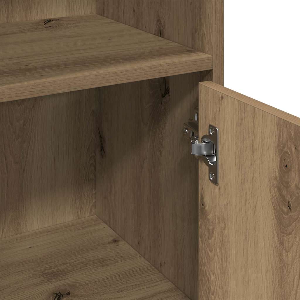 Bathroom Cabinet Artisan Oak 30 x 30 x 95 cm Particleboard