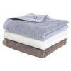 Imabari Face Set Made In 34 X Cotton Towels, 3-Piece [Soft, Medium-Weight], Absorbent, Quick-Drying, Japan, 80cm, 100% (White, Gray, Brown)