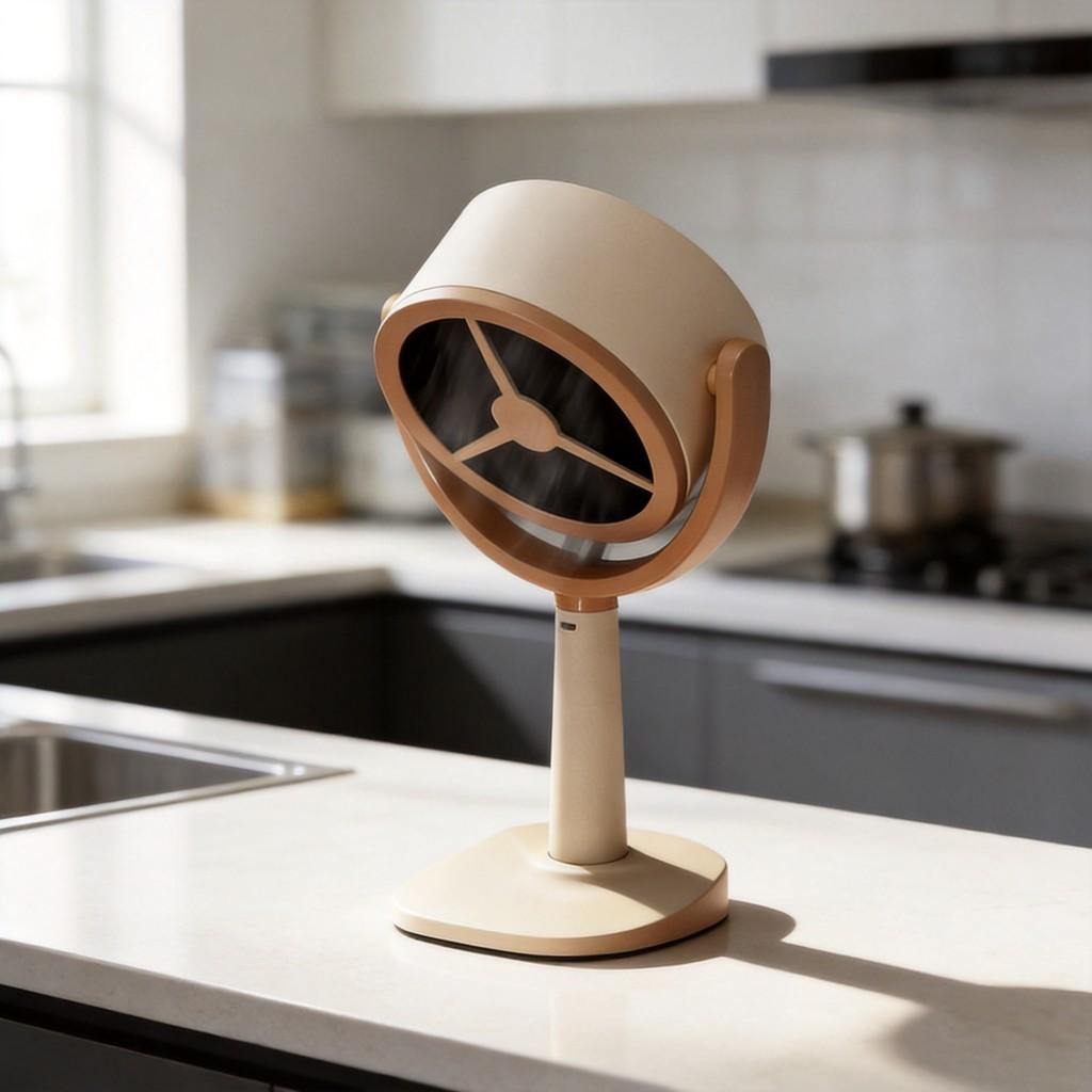 Portable Kitchen Exhaust Fan With Usb Power And Low Noise For Small Spaces