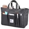 A4 Convenient Horizontal Inner Bag for Tote Organizer and Size, Lightweight, Large, 360-degree Storage. Self-standing, Slim, Bags. Storage.