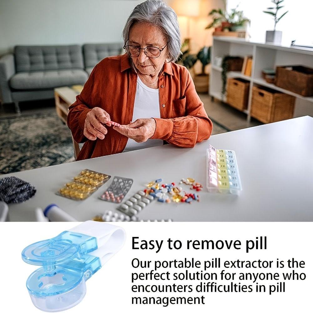 Portable Pill Taker Remover Anti Pollution Pill Separator Medicine Dispenser  All People
