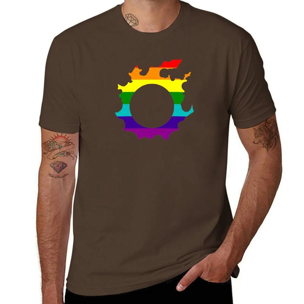 Футболка FFXIV Pride футболки графическая футболка винтажная одежда в стиле аниме баскетбольные графические футболки мужская футболка для тренировок