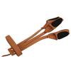 Archery Recurved Bow Three Fingers Protection Glove Traditional Bow Protective Gearbrown