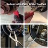 8 Pieces Drum Brake Tool Kit Heat-Treated Tools Heavy-Duty for DIYers