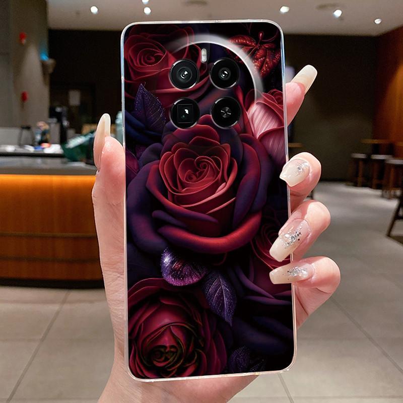 Чехол для Realme GT 5 Pro Чехол Роскошный Милый Крутой Для Мальчиков Девочек Прозрачный Мягкий Силикон Задняя Крышка Для Realme GT5 Pro Чехол для Телефона