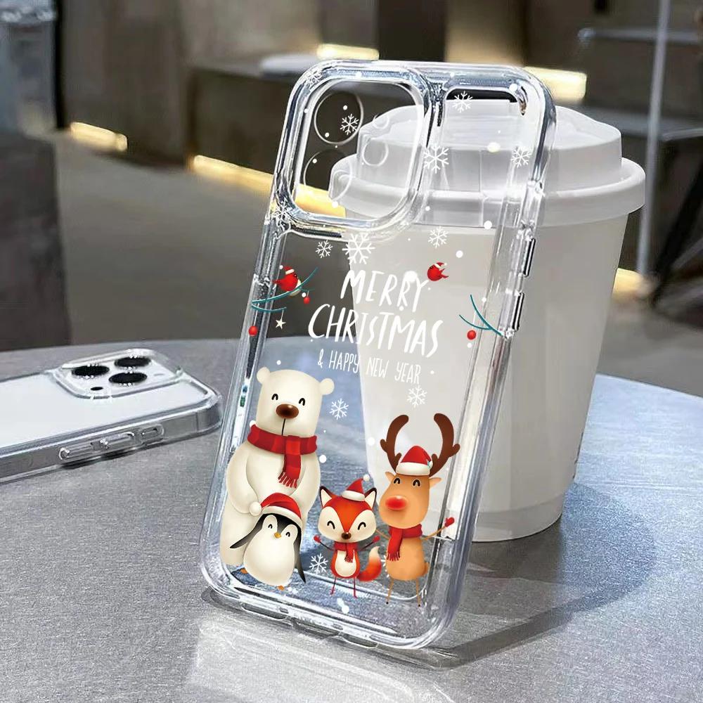 Чехол для телефона 'Рождественский снеговик и елка' для Samsung Galaxy S25 S23 S24 S22 Ultra Plus Ударопрочный чехол для Galaxy S24+ S23+ S25+