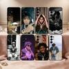 Американский R-рэпер YB Чехол для телефона Черный Силиконовый Мягкий Для Samsung S25,S24,S21,S22,S23,S30,Ultra,S20,Plus,Fe,Lite