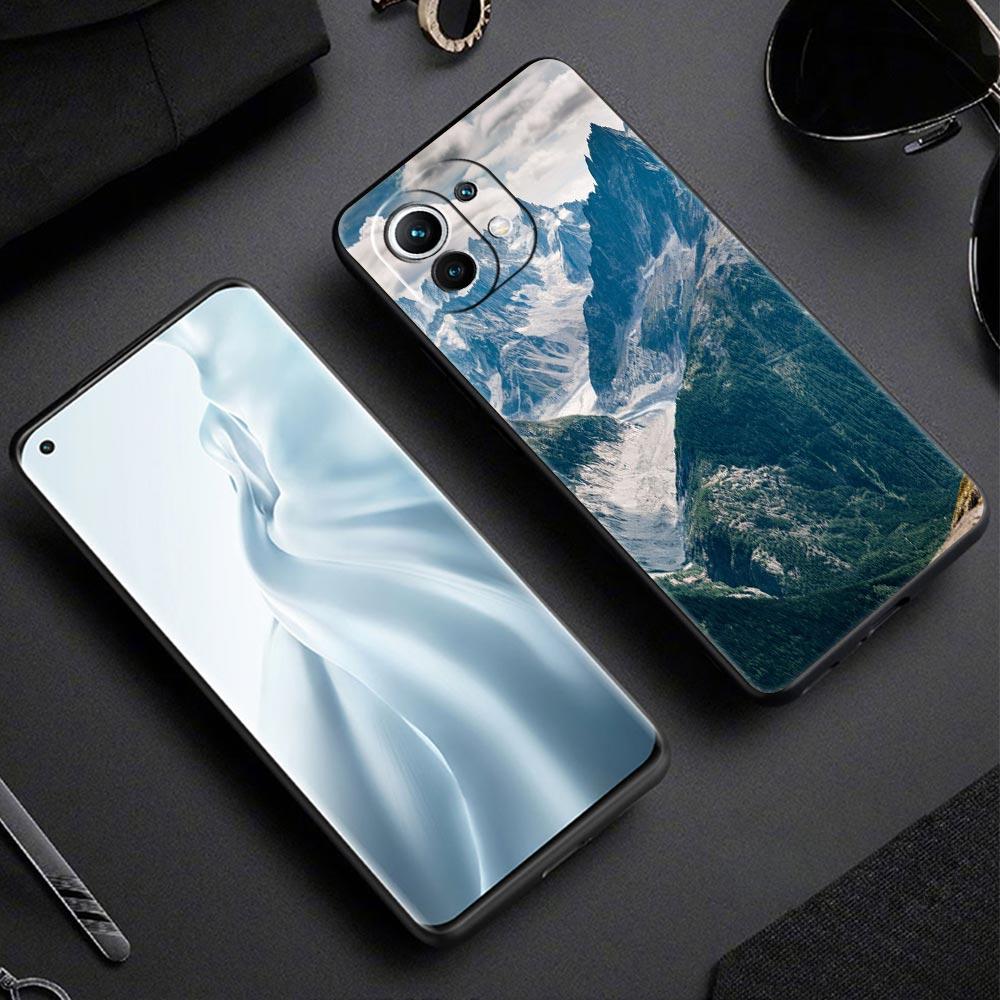 Для Xiaomi Mi 13 12T 10 12 Lite 11 10T 11X 11T Pro 9T чехол для телефона водопад природа деревья корабль Poco X3 NFC X4 F3 F4 M3 M4 5G чехол