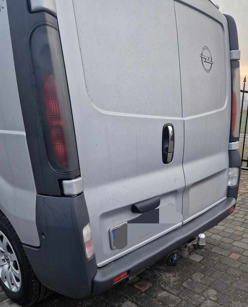 Opel Vivaro - Listwy Chrom Tył Na Drzwi Bagażnik