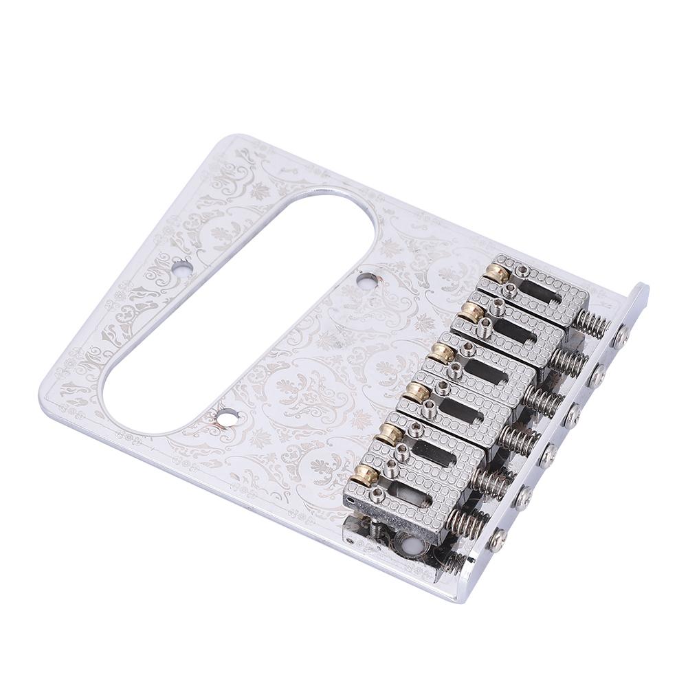 Roller Bridge for TL Telecaster Guitar Single Coil Pickup Hole Musical Instrument Accessory
