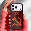 CCCP Soviet Union Russia soft Phone Case for iPhone 17 16 15 14 13 Pro Max Back Cover for 12 11 Pro Coque