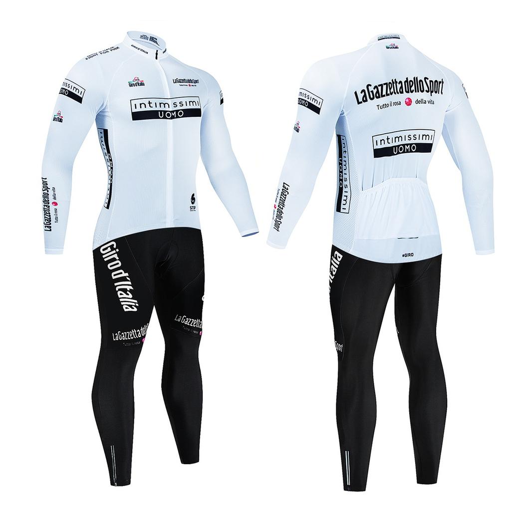 Tour De Giro D'ITALIA Зимний термобелье из флиса для велоспорта Одежда для велоспорта Одежда для горного велосипеда Maillot Ropa Ciclismo Велосипедный комплект