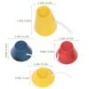 Easier To Tee Up Golf Rubber Tees Winter Tee Set Not Fly Golf Training Kits for 1 Set Golf Beginner