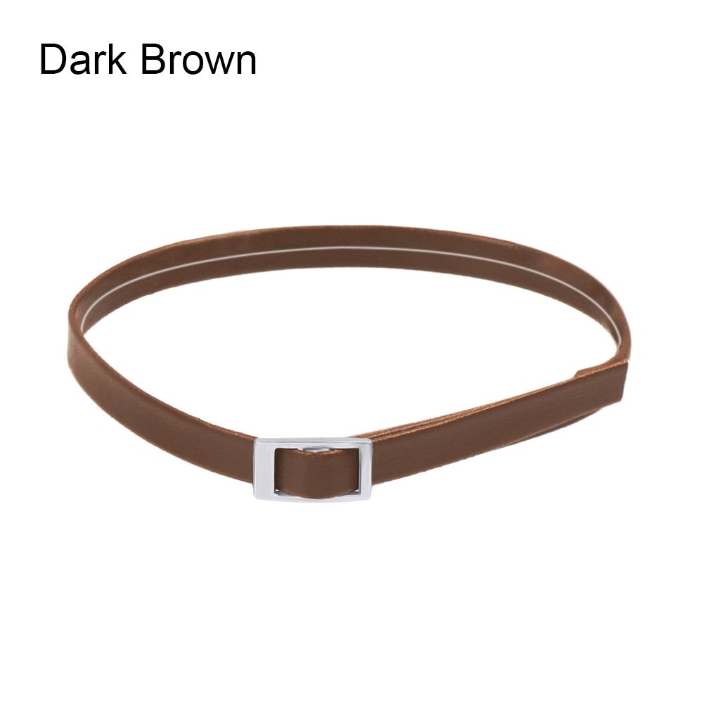 Super Mini Long 20cm Width 5mm Doll Belt Bjd Doll Clothes DIY Doll Accessories Artificial Leather