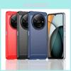 Защитный чехол для мобильного телефона Redmi A3 с текстурой шлифованного карбонового волокна