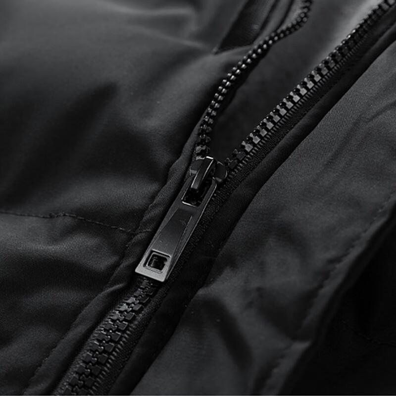 JEEP SPIRIT Men's Hooded Faux Two-Piece Padded Jacket