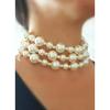 Pearl Multi Choker Necklace