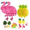 Набор воздушных шаров «Гавайи Фламинго Ананас» для летней вечеринки, набор воздушных шаров для свадебной вечеринки