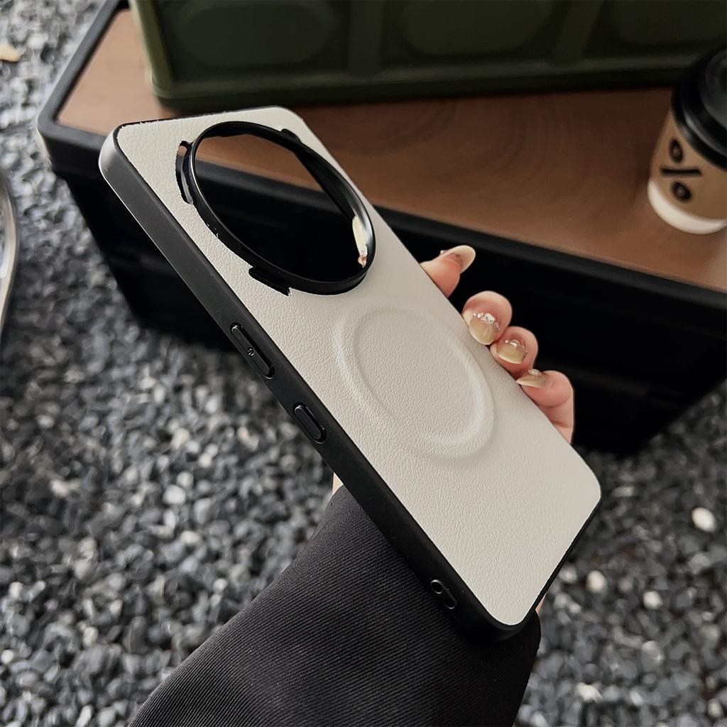 Ни за что Телефон (3a) Прозрачный чехол, совместимый с MagSafe, задняя крышка для телефона из ПУ+ТПУ