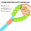 Dog Leash with Soft Padded Handle Adjustable Loop Traction Rope 360-degree Rotating