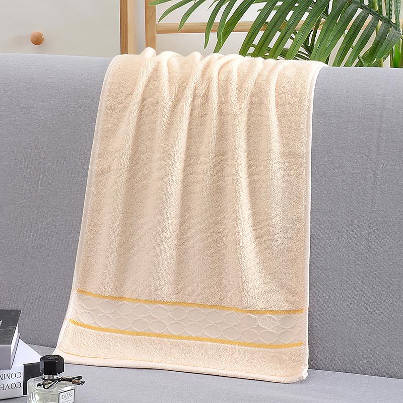 Household Gold Thread Double-grid Washing Towel