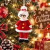Exquisite Santa Claus Hanging Pendant Creative Christmas Tree Ornament Santa Doll Charm  Home Decor