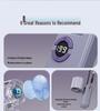 Rechargeable Mini Handheld Folding Fan with Ice Pack and Semiconductor Cooling