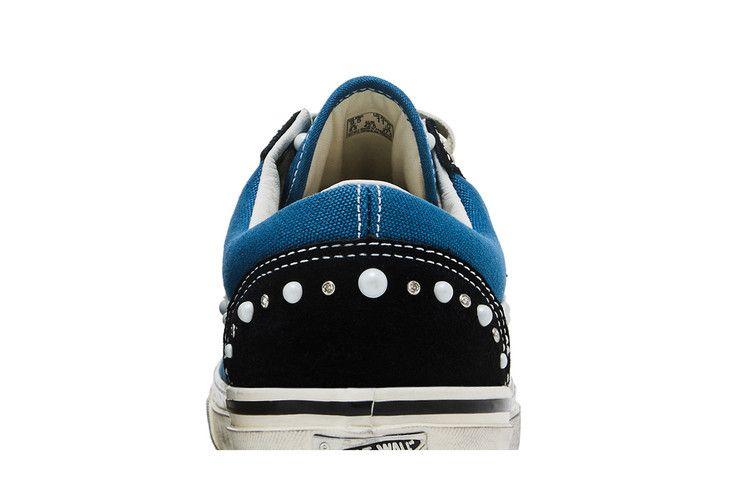Мужские кроссовки Vans LX Old Skool 36 Pearlized Pack Черный Темно-синий / Черный / Белый