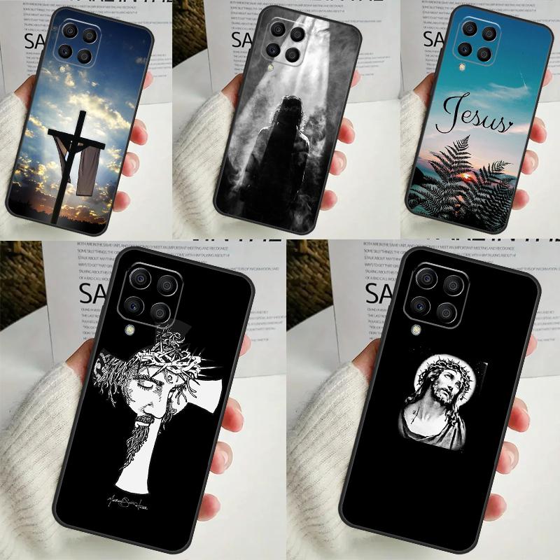 Иисус для Samsung Galaxy M21 M51 M12 M32 M52 M13 M23 M33 M53 M34 M54 M30s M31s M15 M55 M20 чехол