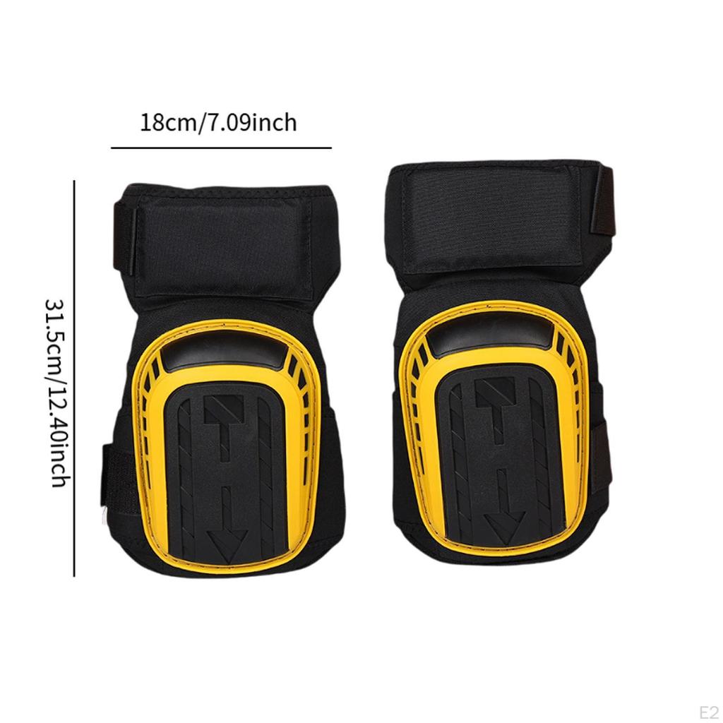 Наколенники для рабочей накладки, регулируемая профессиональная прочная защита рабочего места