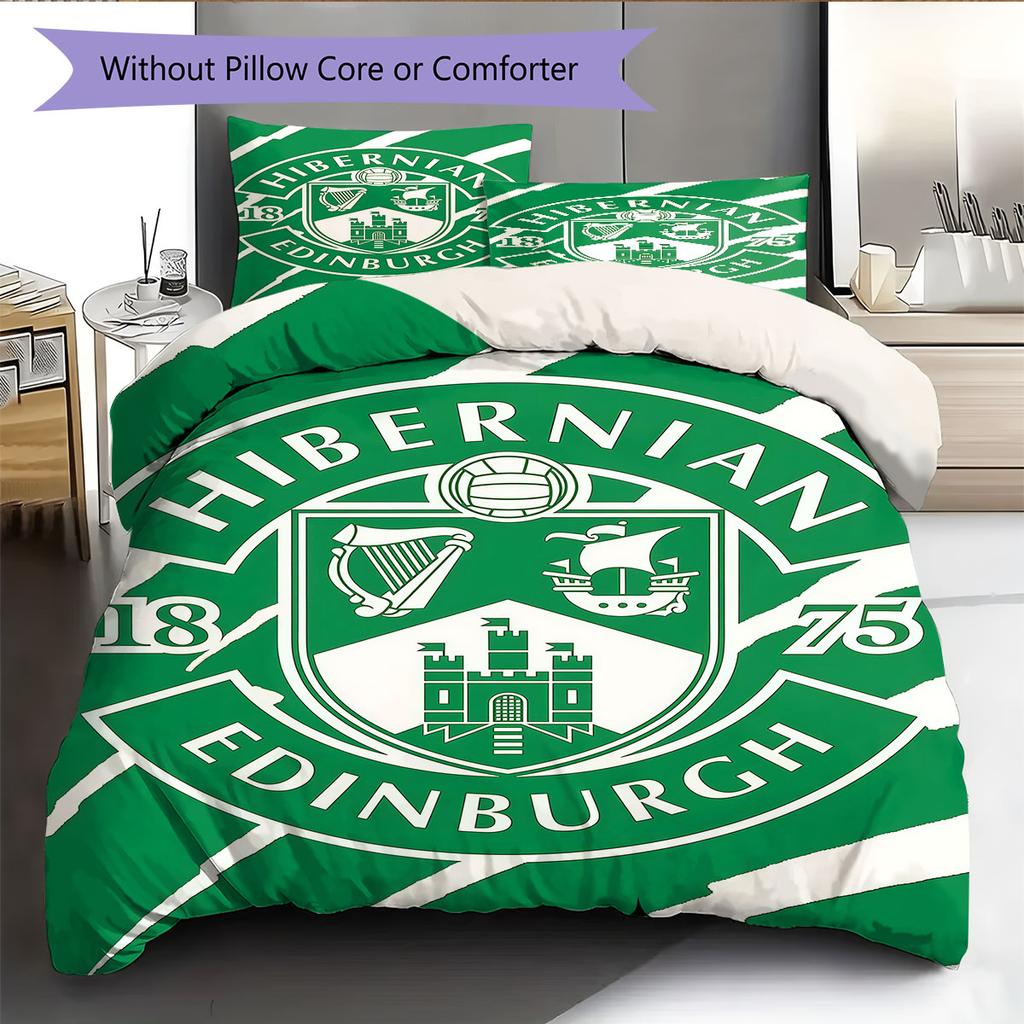 Hibernian Bedding Quilt Set Quilt Cover Pillowcase Home Decoration Birthday Gift (1 * duvet cover + 2 * pillowcase, without core)