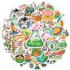 Cartoon Exploration Stickers Educational Education DIY Stickers Stickers For Guitar DIY Bicycle Skateboard Laptop