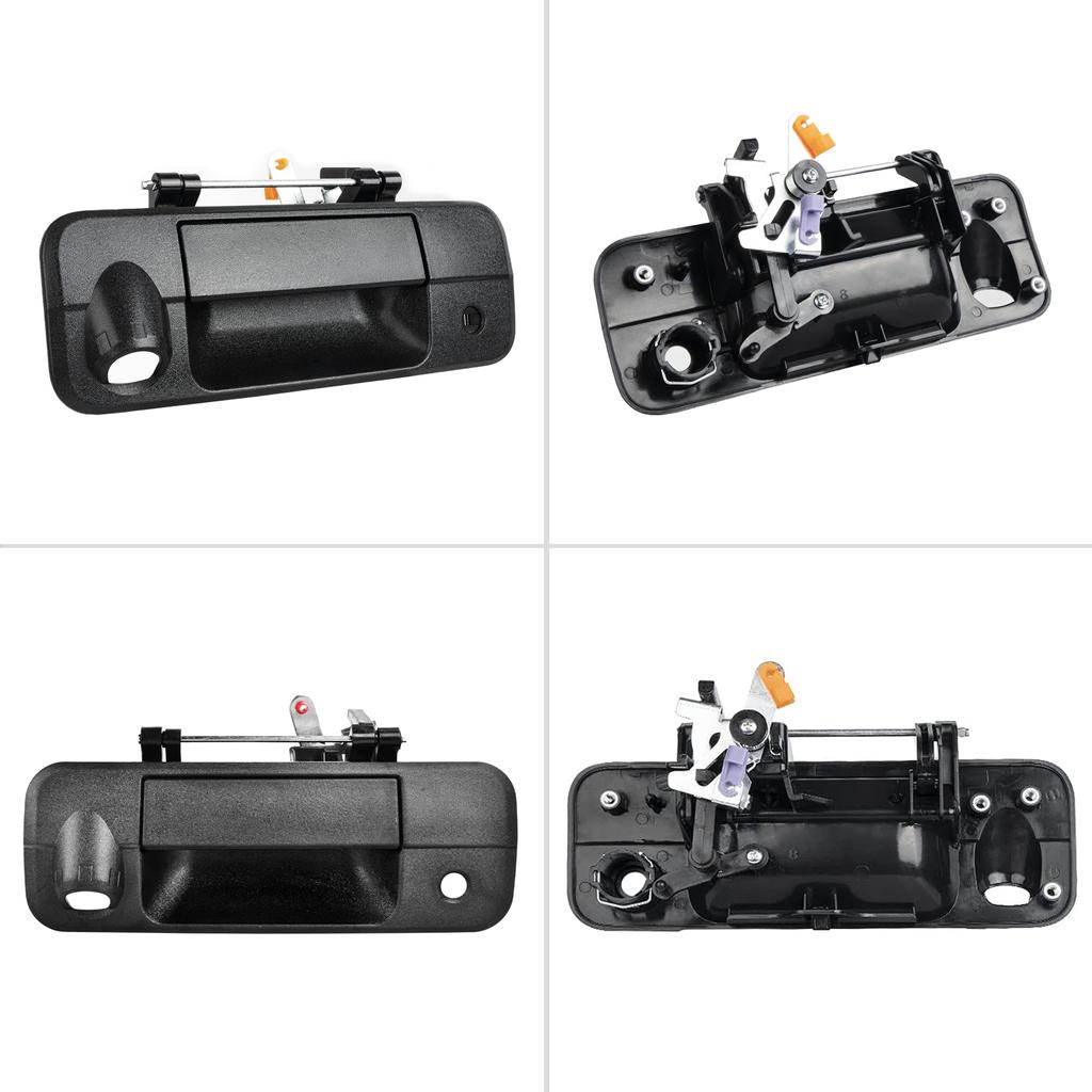 Сменная ручка задней двери промышленного класса, ручка защелки задней двери с отверстием для камеры 69090-0C051 Простая установка