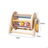 Rolling Drum Toy Sensory Development Early Educational Motor Skill Movement Wooden for