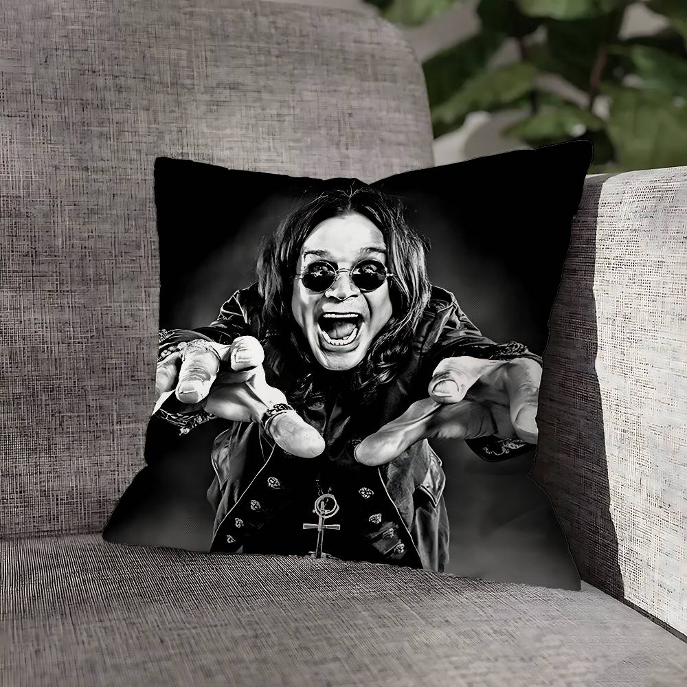 B-Black S-Sabbath Ozzy Наволочка Для Декора Дивана Автомобиля Офиса Комнаты Печатная Наволочка Декорации и Защита