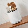 Вращающийся держатель ножей, ложка, палочки для еды, вилка, сливная полка, корзина, многофункциональная настольная полка для хранения, кухонные принадлежности