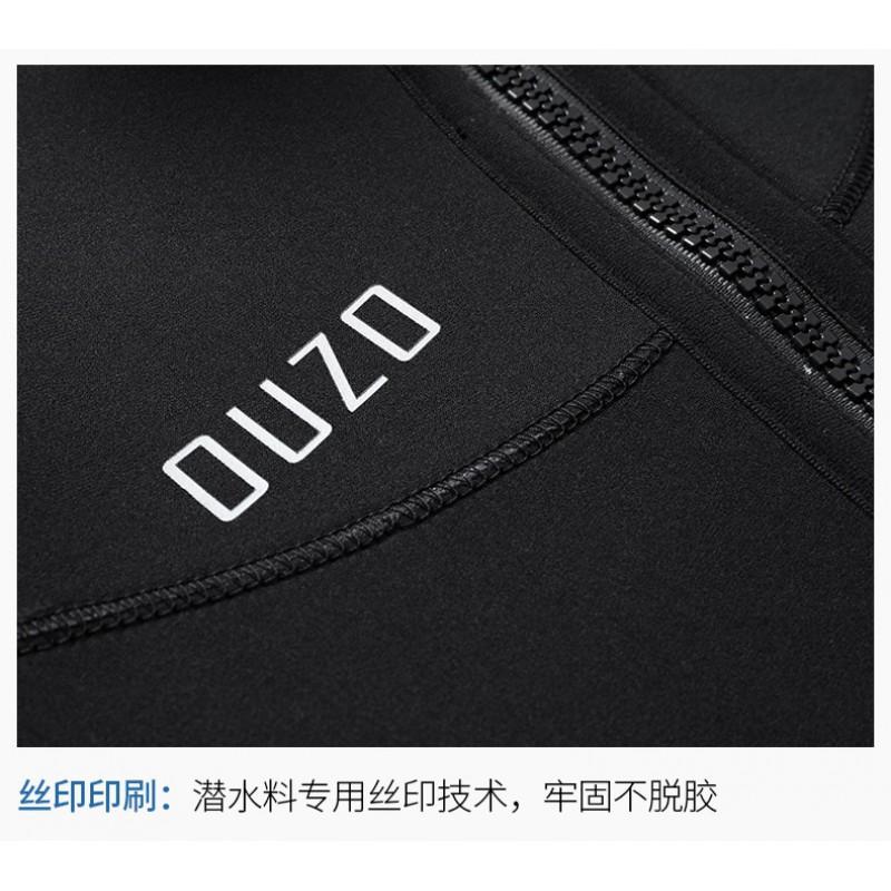 Mens 5mm/3mm Thickened Neoprene Wetsuit With Fleece Lining Cold Water Diving Surfing Swimming Winter Snorkeling