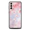 Корейский чехол с цветами для Samsung Galaxy S26 S25 S24 S23 S22 S20 S21 FE Ultra S25 Edge Plus 5G Мягкий ТПУ чехол Fundas Capa Сумка