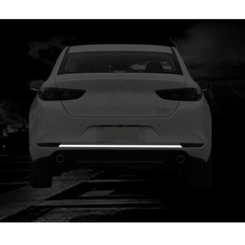 Для Mazda 3 Mazda3 Axela M3 Чехол на кузов автомобиля Накладки на бампер Накладки-полоски Рамка Задняя Нижняя Панель Детали