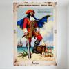 Винтажная металлическая жестяная вывеска Captain Morgan Original Spiced Rum Пиратская Ретро Декор для стен бара, паба, дома, мужской пещеры