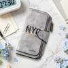 Винтажный длинный кошелек NYC Forever с держателем для множества карт