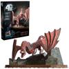 Spin Master Games 4D Build, House of Dragons Karax Dragon 3D Model Kit, Game of Thrones Collectible & Desk Decor, Adult Puzzle, Building Toy, 101