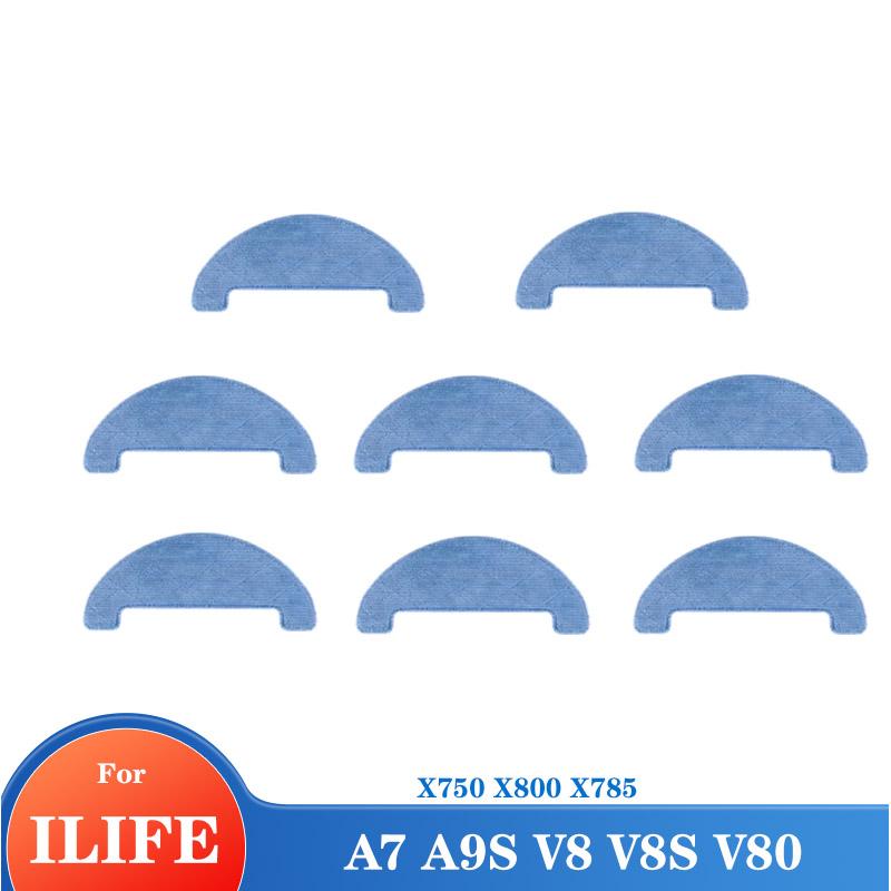 Запчасти для пылесоса iLife A7 A9S V8 V8s X750 X800 X785 V80 L100 Silvercrest SSR1 SSRA1 Резиновый комплект Основная боковая щетка Hepa-фильтр