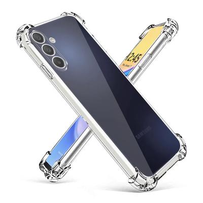 Для Samsung Galaxy A16 5G SM-A166E Чехол Прозрачный Силиконовый Мягкий Чехол для Телефона Для Samsung A16 Прозрачный Ударопрочный Защитный Чехол на Заднюю Панель