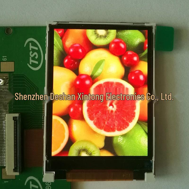 2" TFT LCD Screen with Full Viewing Angle IPS, 8080 and SPI Interface, Plug-In Vertical Display
