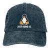 Бейсбольная кепка Just Sudo It, шапки унисекс, женский защитный козырек, Snapback, операционная система Linux, кепки с смокингом в виде пингвина