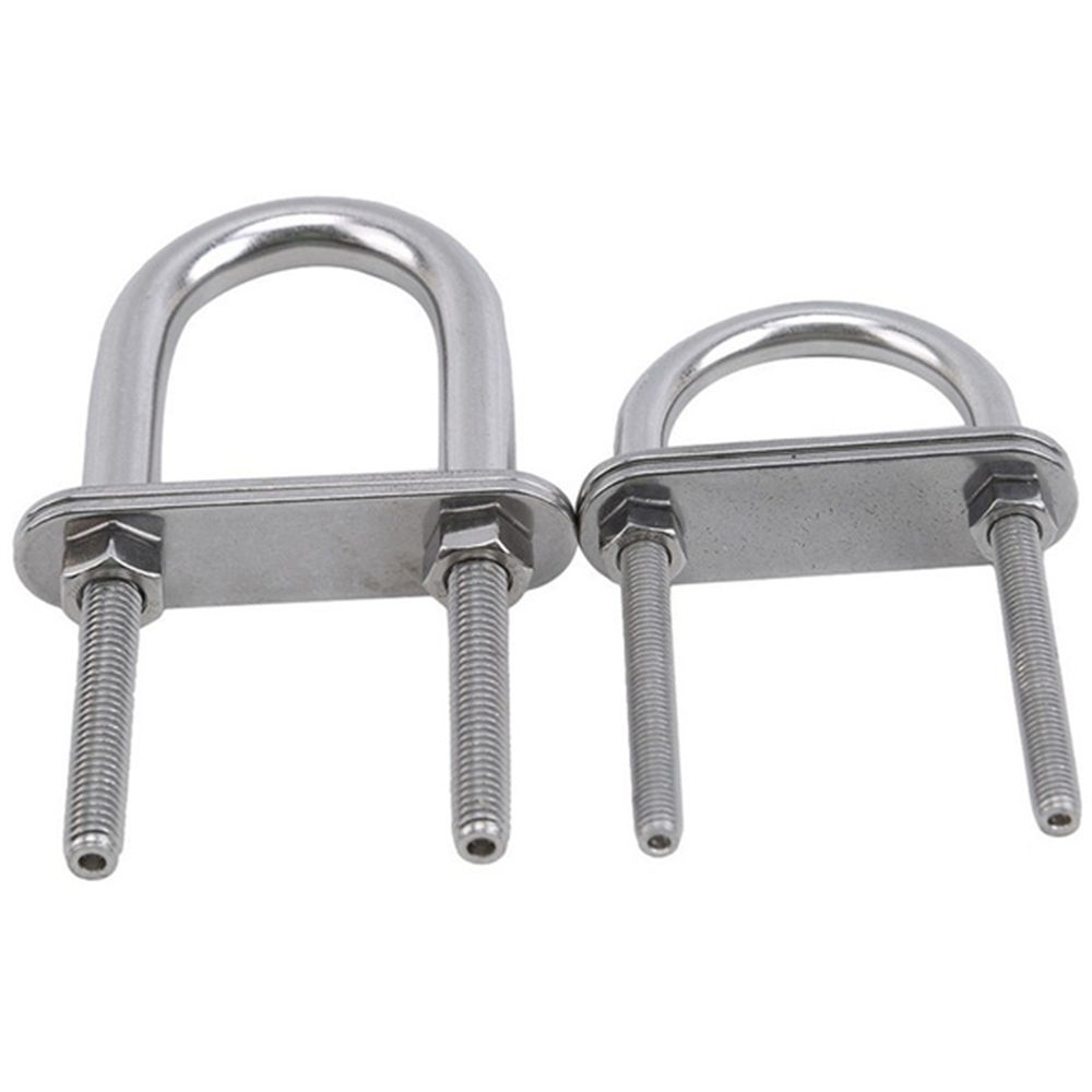 U-bolt Yacht accessories 304 Stainless Steel Screw Pads Bow Stern Eye Screw with Nut Rope Rigging