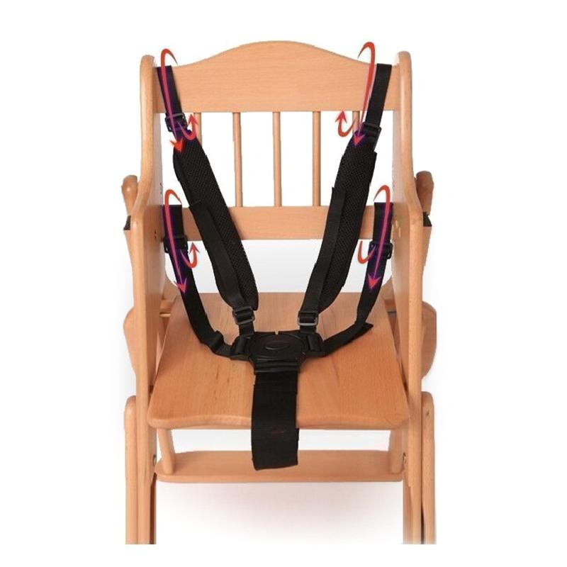 Ремень безопасности для детского стульчика для кормления ребенка 3/5-точечный ремень для детского стульчика для кормления ребенка Аксессуары для детской коляски Ремни для детского стульчика для кормления ребенка