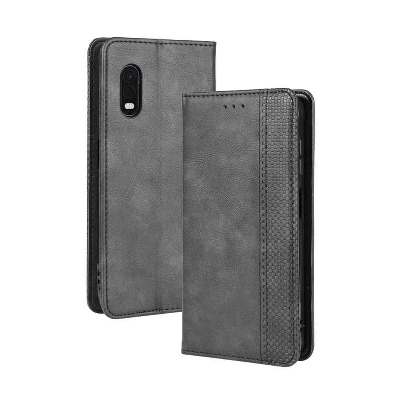 Suitable for Samsung Galaxy Xcover Pro phone case, magnetic flip cover leather case SM-G715F with card slot